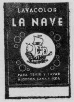 LAVACOLOR LA NAVE PARA TEÑIR Y LAVAR ALGODON LANA Y SEDA