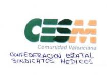 CESM COMUNIDAD VALENCIANA CONFEDERACION ESTATAL SINDICATOS MEDICOS