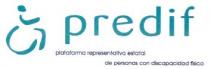PREDIF PLATAFORMA REPRESENTATIVA ESTATAL DE PERSONAS CON DISCAPACIDAD FISICA