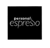 PERSONAL ESPRESSO