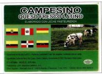 CAMPESINO QUESO FRESCO LATINO ELABORADO CON LECHE PASTEURIZADA