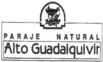 PARAJE NATURAL ALTO GUADALQUIVIR