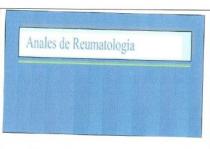 ANALES DE REUMATOLOGIA
