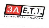 3A E.T.T. EMPRESA TRABAJO TEMPORAL