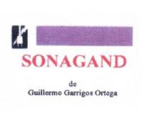 SONAGAND DE GUILLERMO GARRIGOS ORTEGA