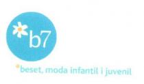 B7 BESET, MODA INFANTIL I JUVENIL