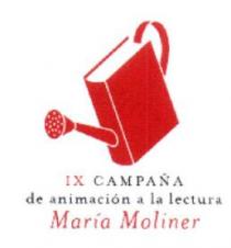 IX CAMPAÑA DE ANIMACION A LA LECTURA MARIA MOLINER