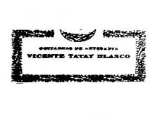 GUITARRAS DE ARTESANIA VICENTE TATY BLASCO