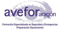 AVEFOR ARAGON FORMACION ESPECIALIZADA EN SEGURIDAD Y EMERGENCIAS PREPARACION OPOSICIONES