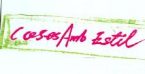 COSES AMB ESTIL