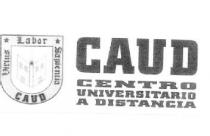 CAUD CENTRO UNIVERSITARIO A DISTANCIA VIRTUS LABOR SAPIENTIA