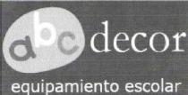 ABC DECOR EQUIPAMIENTO ESCOLAR