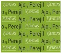 ESENCIAS AJO Y PEREJIL