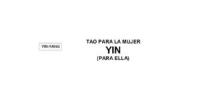 YIN - YANG TAO PARA LA MUJER YIN ( PARA ELLA )