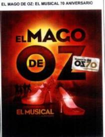 EL MAGO DE OZ EL MUSICAL 70 ANIVERSARIO