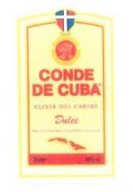 CONDE DE CUBA ELIXIR DEL CARIBE DULCE HECHO POR MAESTROS ESPECIALISTAS