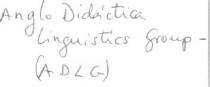 ANGLO DIDACTICA LINGUISTICS GROUP (ADLG)