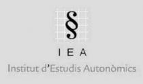 IEA INSTITUT D'ESTUDIS AUTONOMICS