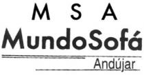 MSA MUNDO SOFA ANDUJAR