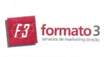 F3 FORMATO3 SERVICIOS DE MARKETING DIRECTO