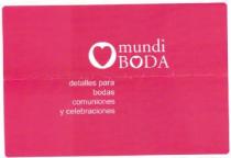 MUNDIBODA DETALLES PARA BODAS COMUNIONES Y CELEBRACIONES