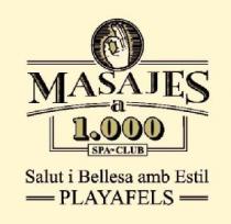 MASAJES A 1000 SPA-CLUB SALUT I BELLESA AMB ESTIL PLAYAFELS