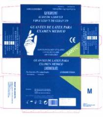 SANYC GUANTES DE LATEX PARA EXAMEN MEDICO