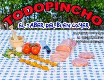 TODOPINCHO EL SABER DEL BUEN COMER ELABORADO CON CARNE DE PRIMERA CALIDAD DE FORMA ARTESANAL