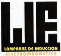 LIE LAMPARAS DE INDUCCION ELECTROMAGNETICA