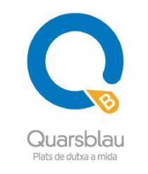 QB QUARSBLAU PLATS DE DUTXA A MIDA