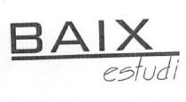 BAIX ESTUDI