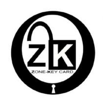ZK ZONE-KEY CARD