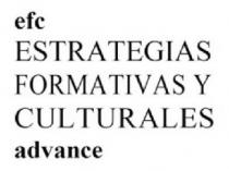 EFC ESTRATEGIAS FORMATIVAS Y CULTURALES ADVANCE