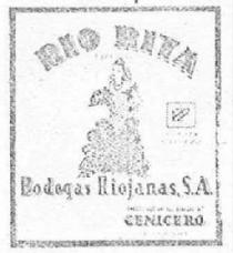 RIO RITA ESPECIAL BODEGAS RIOJANAS, S.A. CENICERO