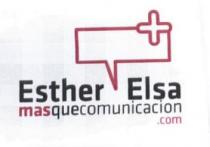 ESTHER ELSA MASQUECOMUNICACION.COM