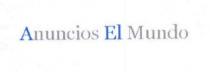 ANUNCIOS EL MUNDO