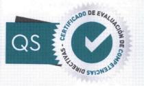 QS CERTIFICADO DE EVALUACION DE COMPETENCIAS DIRECTIVAS