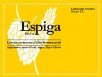 ESPIGA BRUNA COMPANYA ARTESANA MAIANS, S.L. CERVESA ARTESANA D'ALTA FERMENTACIO