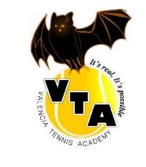 VTA VALENCIA TENNIS ACADEMY. IT'S REAL, IT'S POSSIBLE.