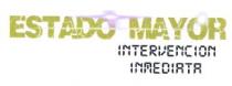 ESTADO MAYOR, INTERVENCION INMEDIATA