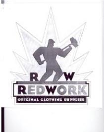 RW REDWORK ORIGINAL CLOTHING SUPPLIES