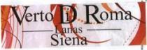 VERTO DI ROMA LANAS SIENA