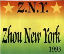 Z.N.Y. ZHOU NEW YORK 1993
