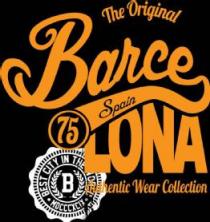 THE ORIGINAL BARCELONA 75 SPAIN AUTHENTIC WEAR COLLECTION