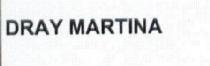 DRAY MARTINA