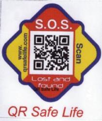 S.O.S LOST AND FOUND QR SAFE LIFE SCAN WWW.QRSAFELIFE.COM