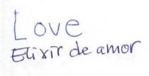 LOVE ELIXIR DE AMOR