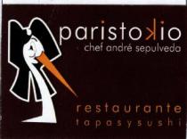 PARISTOKIO CHEF ANDRE SEPULVEDA RESTAURANTE TAPAS Y SHUSHI