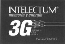 INTELECTUM MEMORIA Y ENERGIA 3G