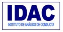IDAC INSTITUTO DE ANALISIS DE CONDUCTA